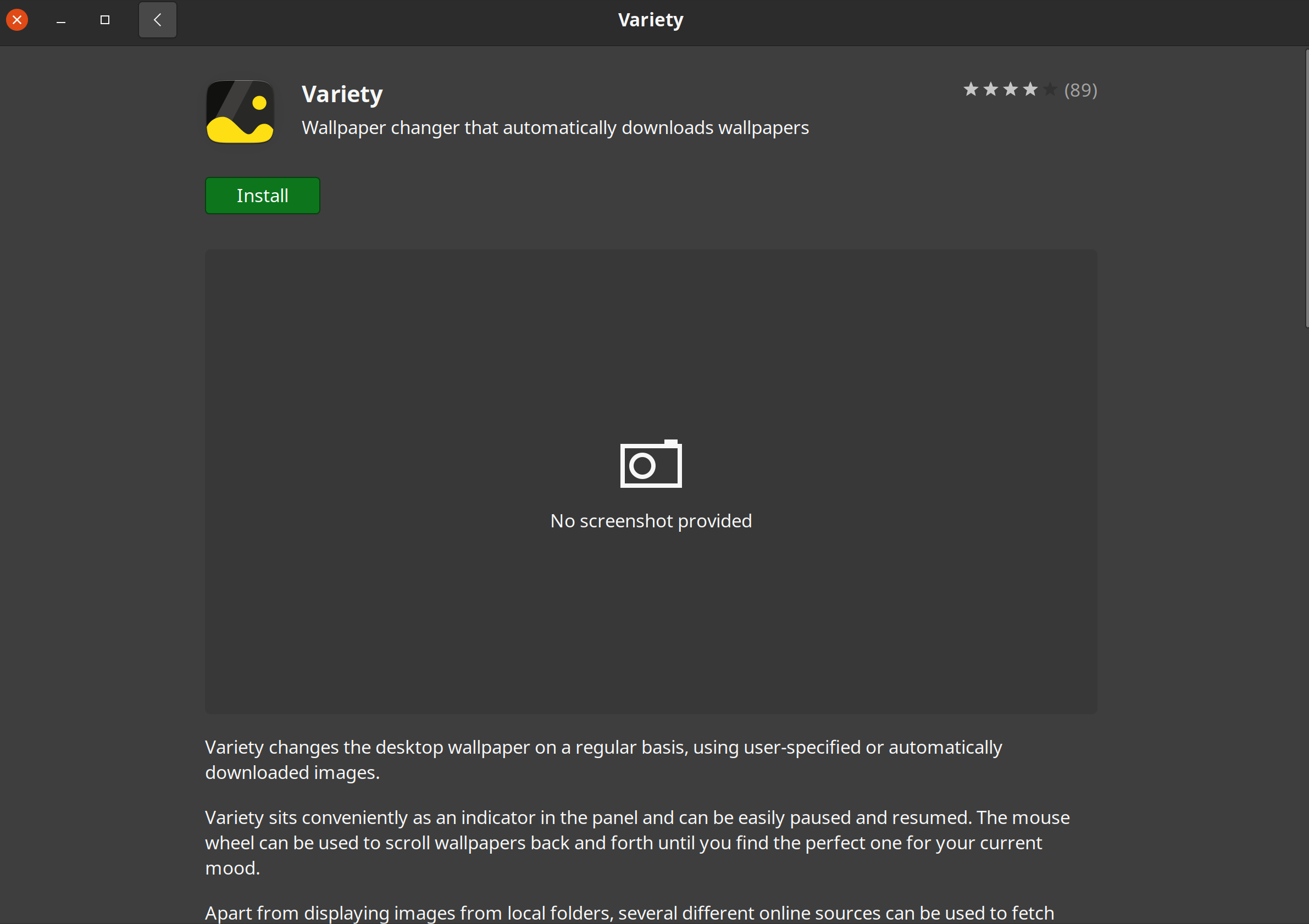Variety Wallpaper Changer Ubuntu Docs